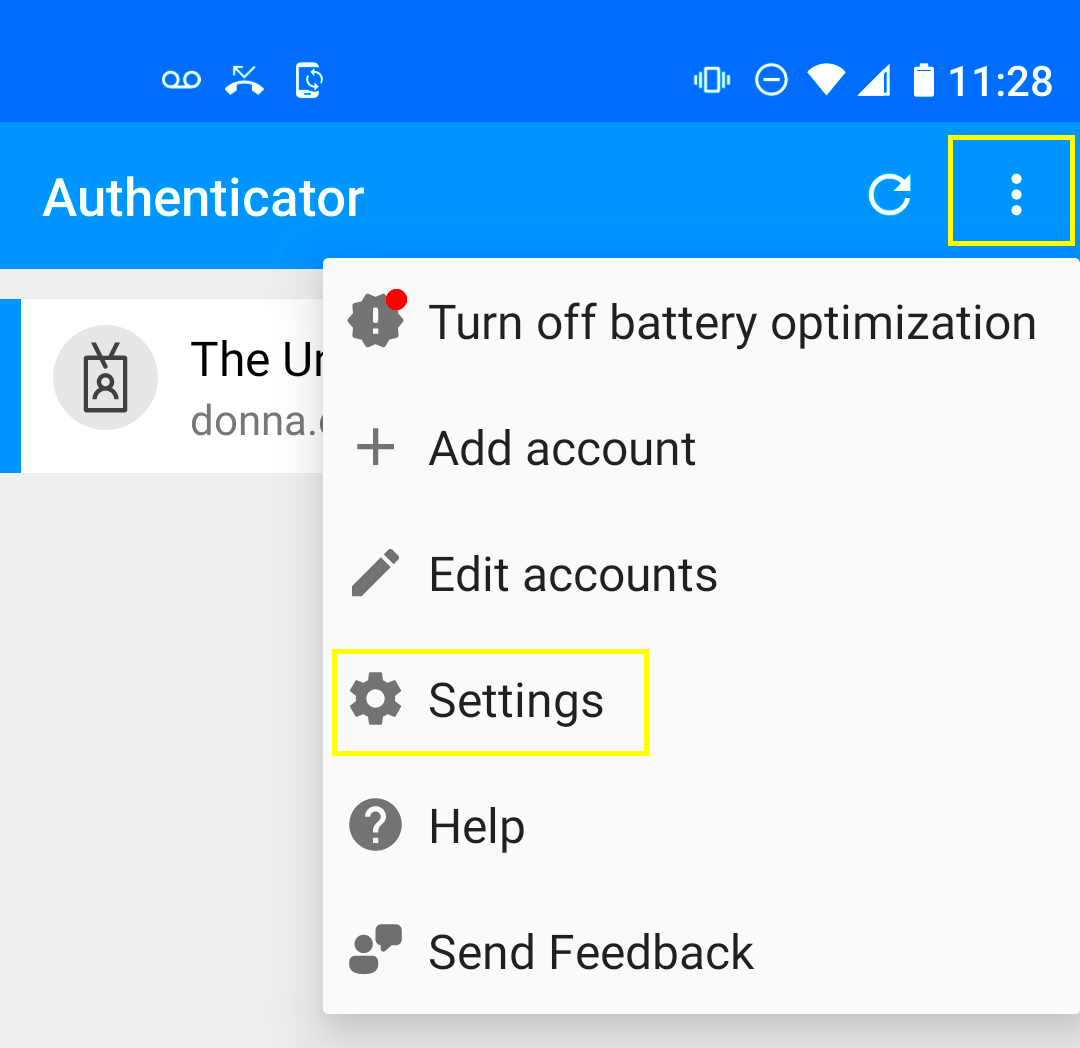 Authenticator Account Adjustment Removing Account from Microsoft 