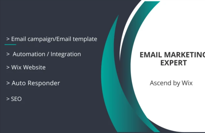 I will ascend Wix email marketing, automation, Wix website, landing page