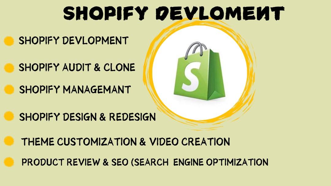 I will design redesign manage your shopify store to boost conversion