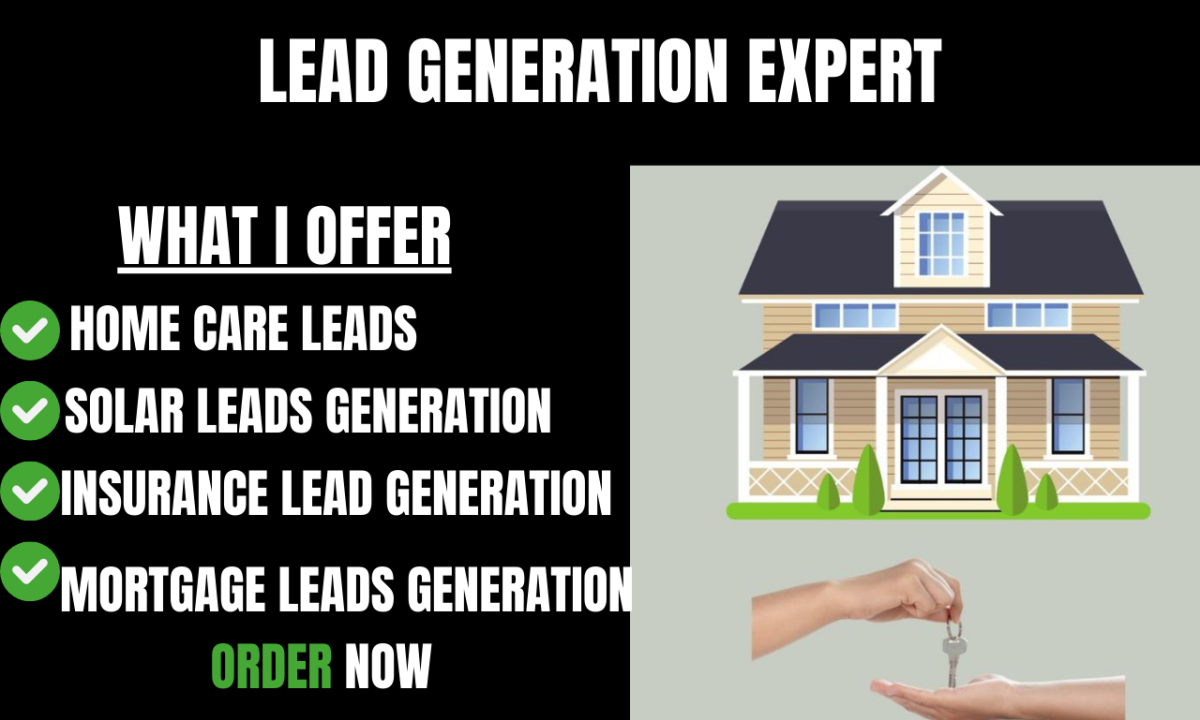 I will generate valid hot solar leads mortgage leads life insurance and home care leads