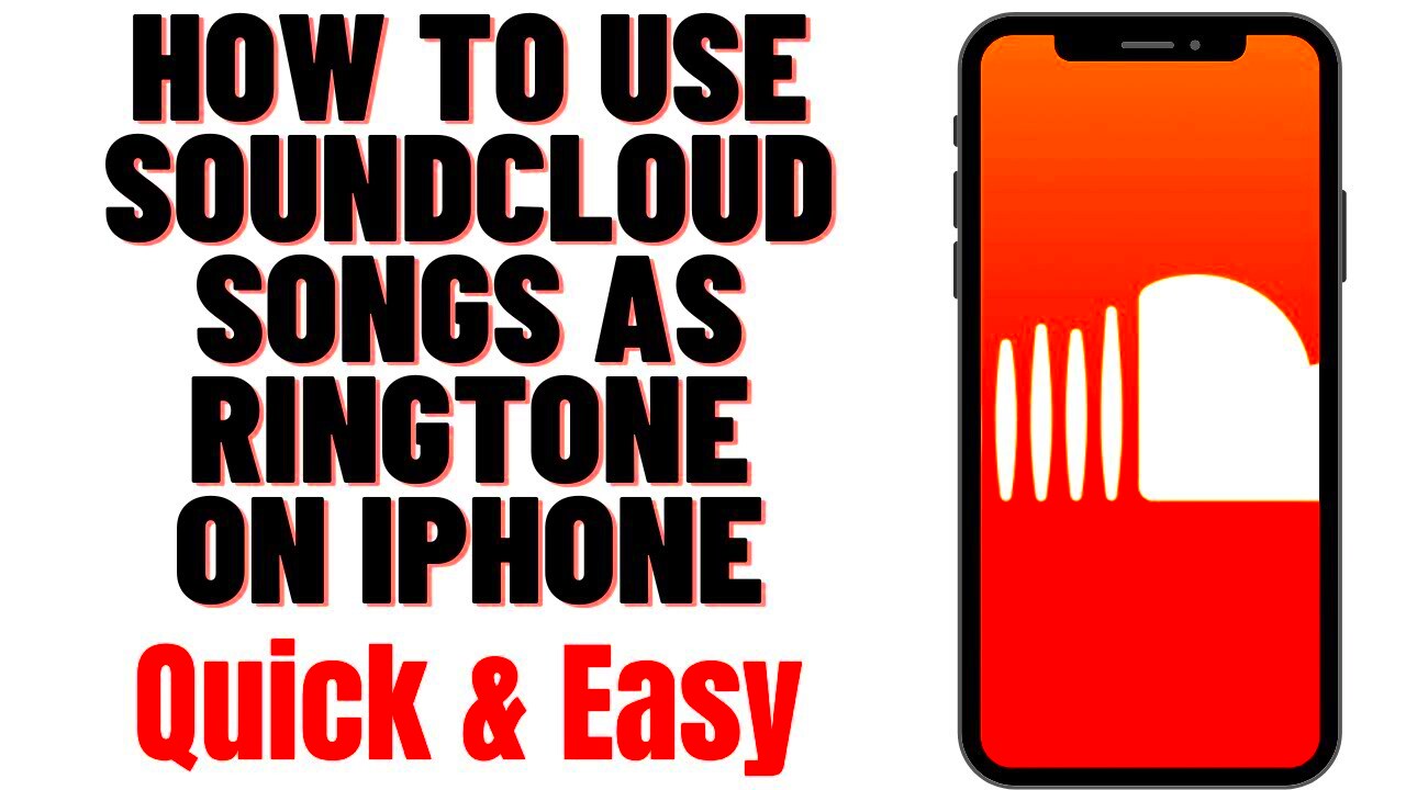 HOW TO USE SOUNDCLOUD SONGS AS RINGTONE ON IPHONE YouTube