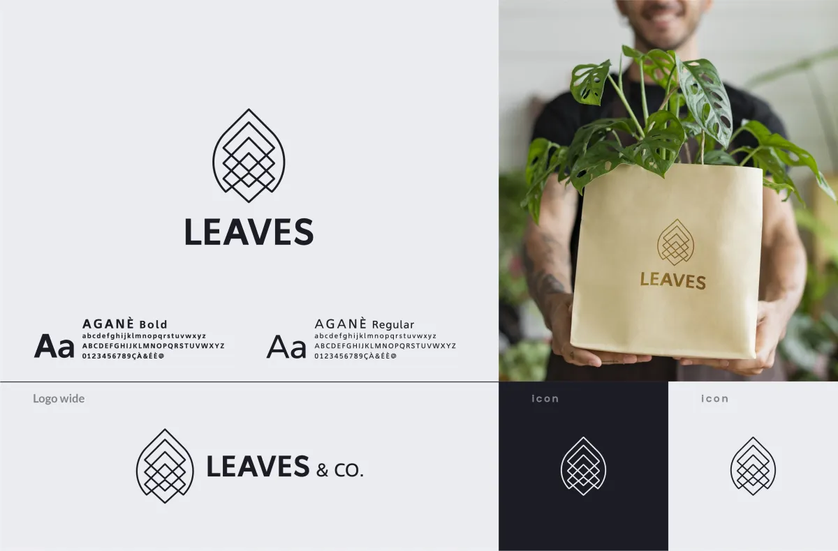 I will create a geometric minimalist polygonal business logo design