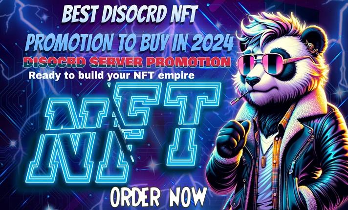 I will discord promotion, nft discord server promotion, nft discord server marketing