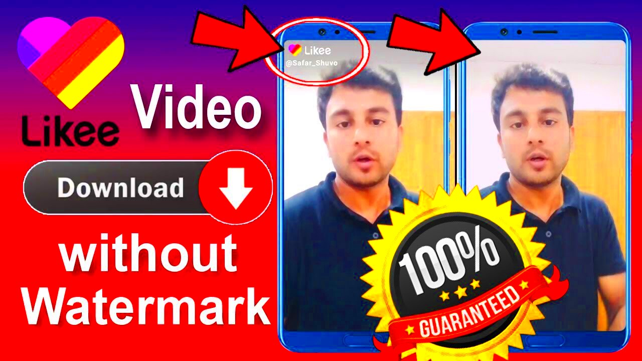 How to download likee video without watermark Likee watermark remover 