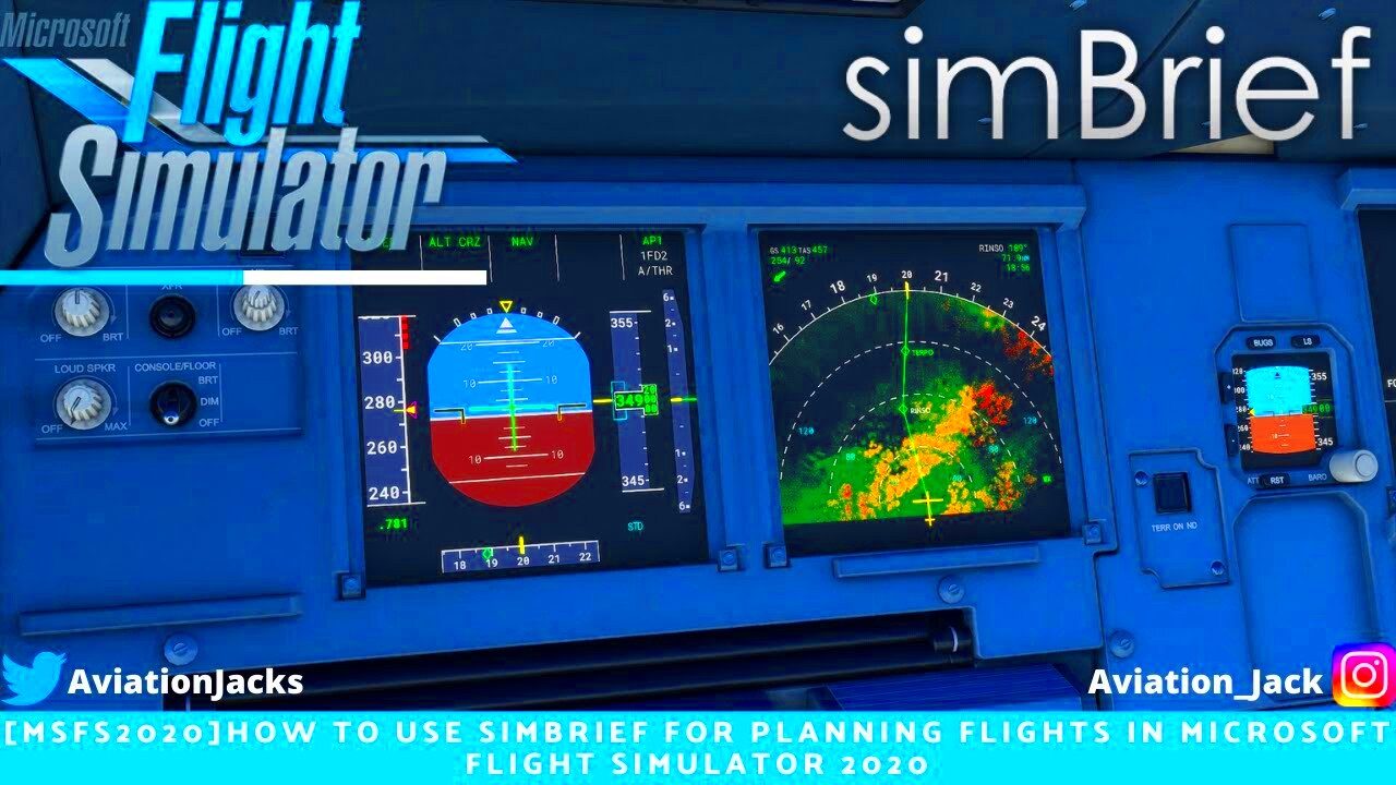 MSFS 2020 How to use Simbrief for Planning Flights in Microsoft 