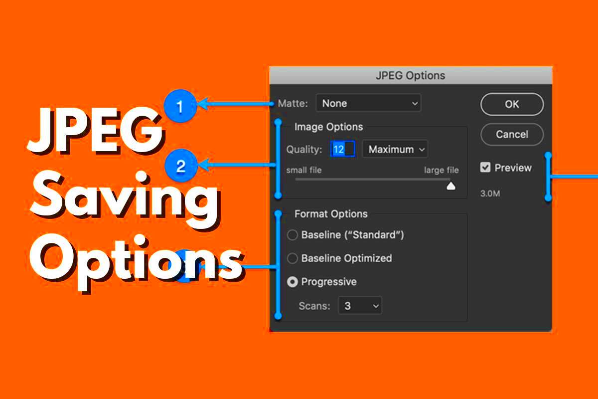 JPEG Save Options Explained Photoshop TrickyPhotoshop