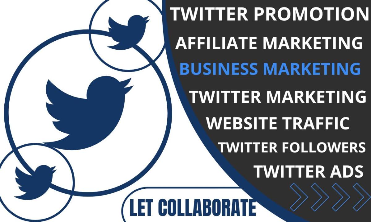 I will do crypto website promotion link promotion, ebook business marketing via twitter