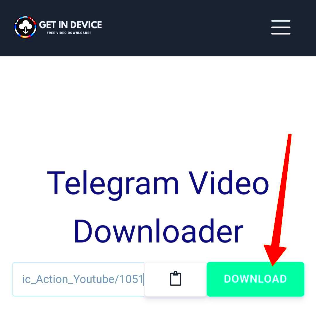 Telegram Video Downloader GetInDevice