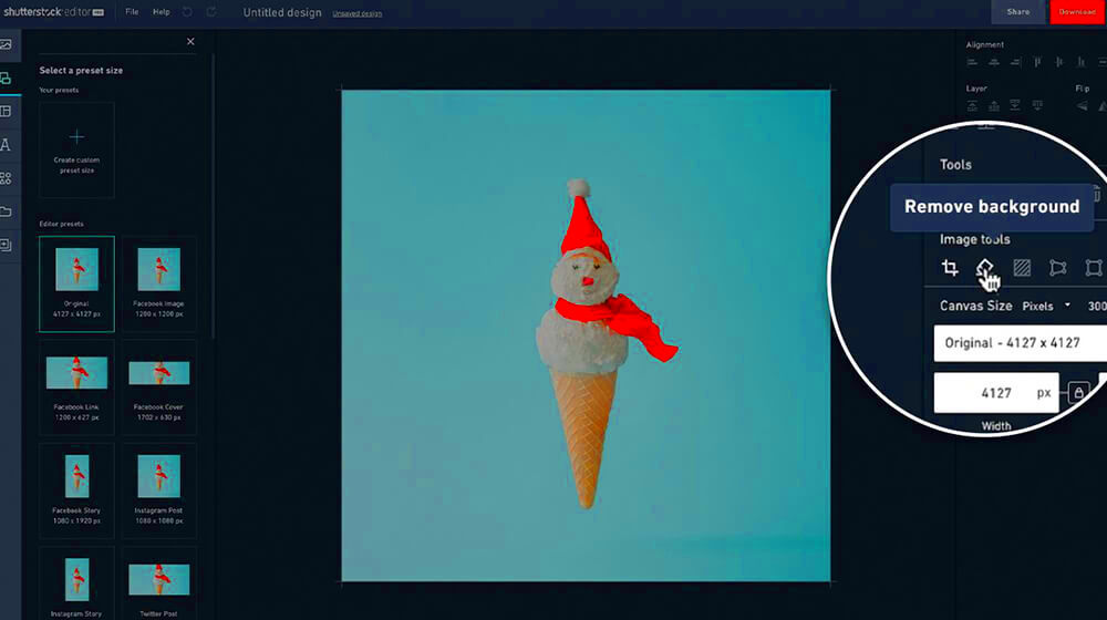 New Shutterstock Tool Allows You to Remove Backgrounds from Photos  Addify