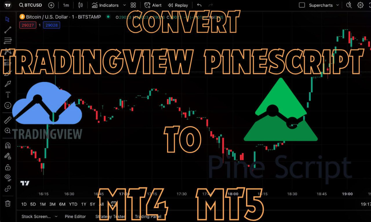 I will convert TradingView pinescript to MT4 MT5