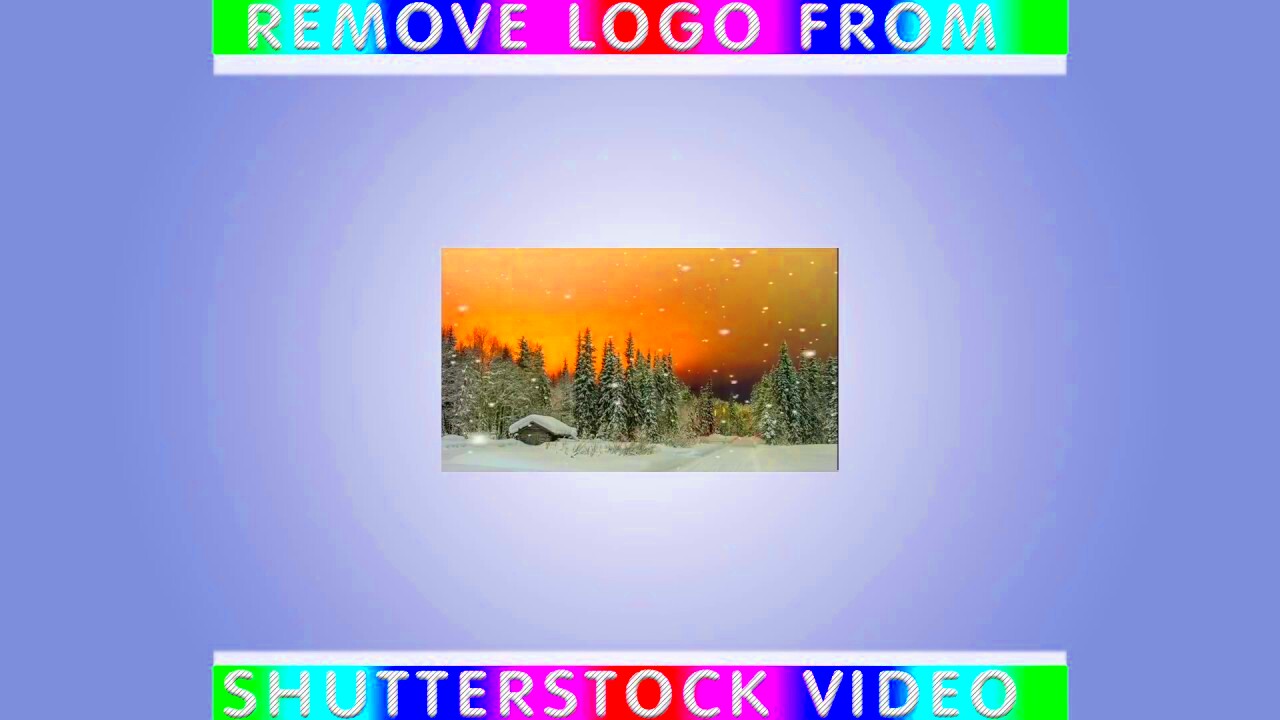 How to remove logo from shutterstock video 3 YouTube