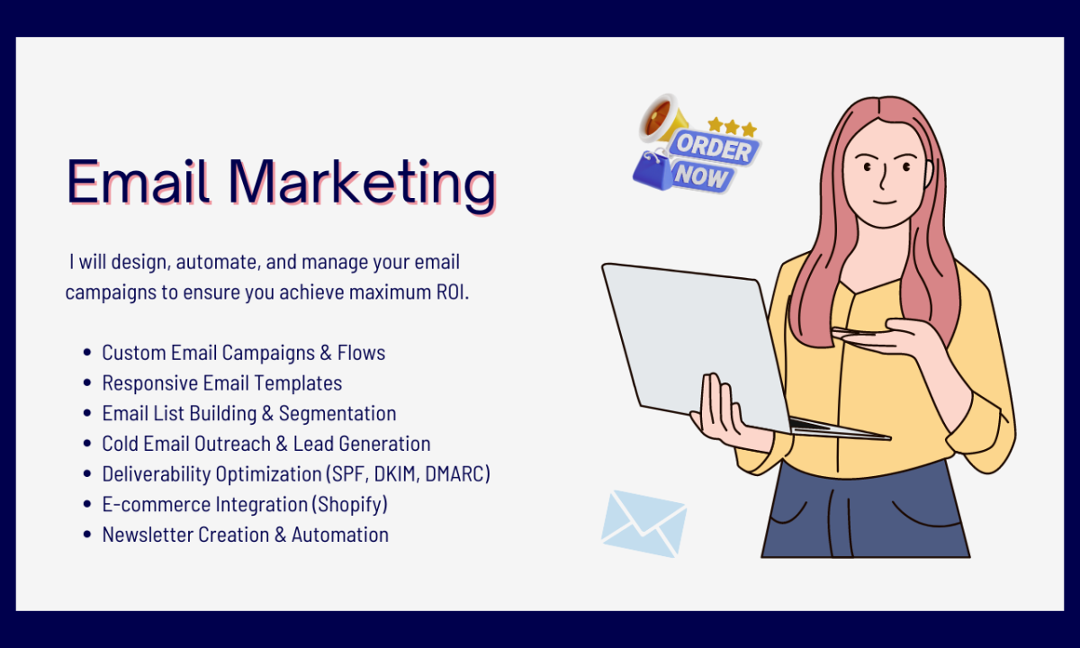 I will drive sales with tailored email marketing campaigns