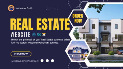 I will design real estate website idx website wordpress website realtor website agent