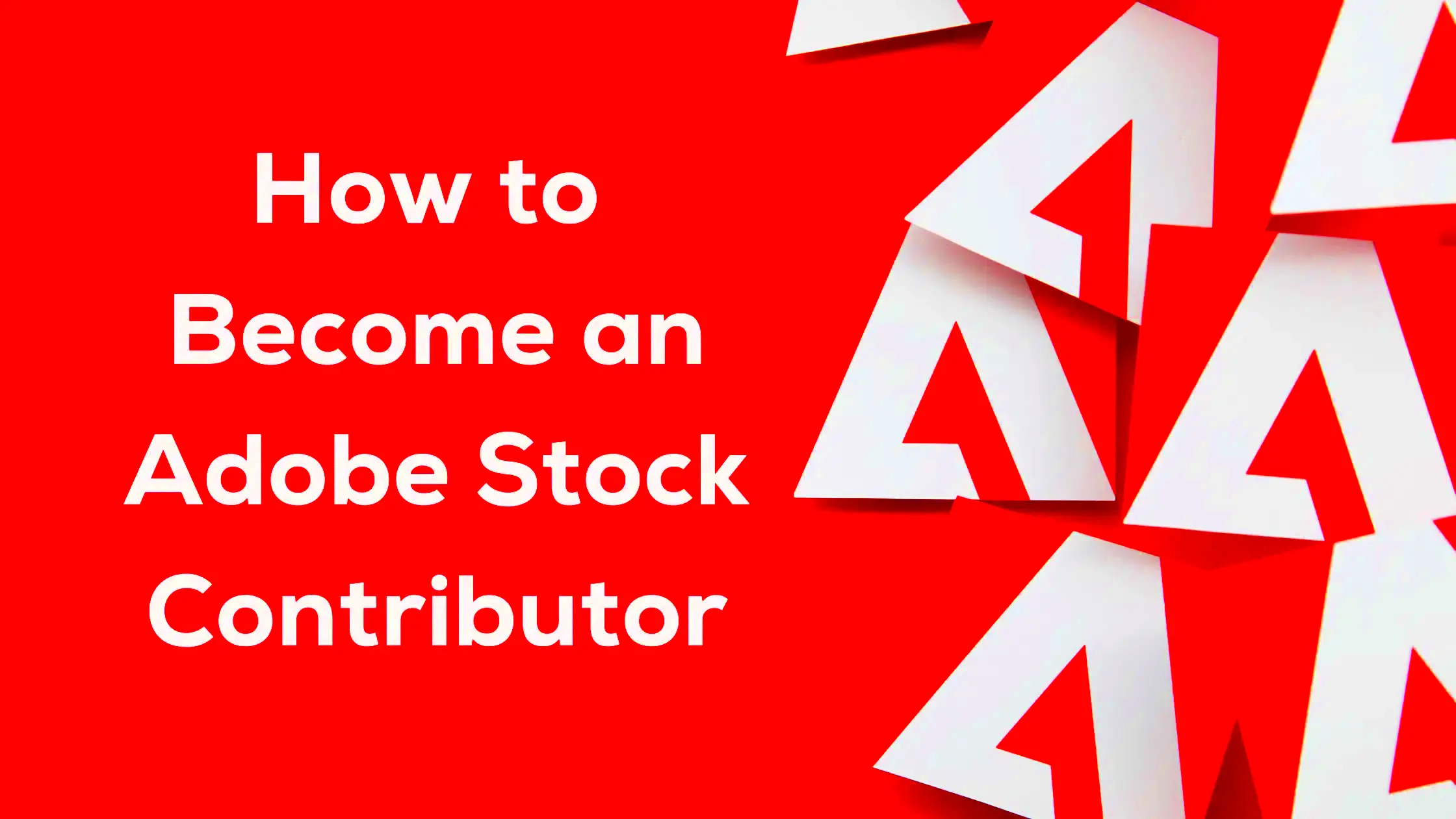 How to Become an Adobe Stock Contributor Ultimate Guide