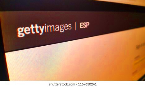 Gettyimages Esp Logo On Website Browser Stock Photo 1167630241 