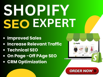 I will do Shopify sales funnel marketing SEO optimization store traffic and promotion