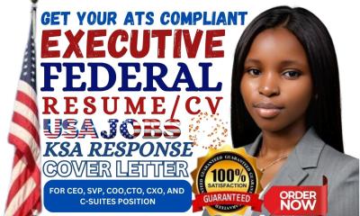 I will supercharge executive, federal, IT, tech resume, CV, cover letter, and LinkedIn