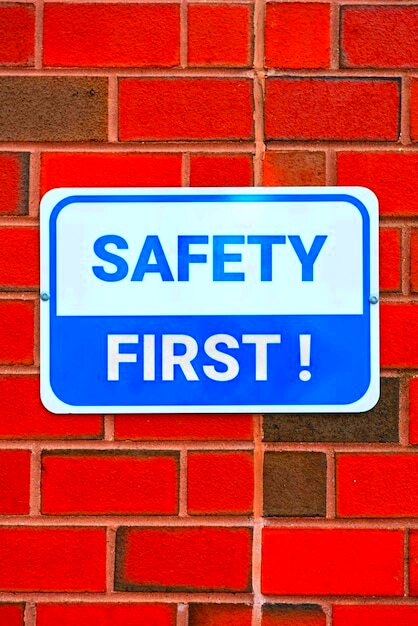 Safety First Signs Images Free Download on Freepik