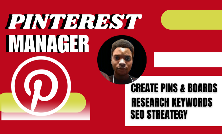 I will be your Pinterest Marketing Manager, Create Pin Boards, SEO