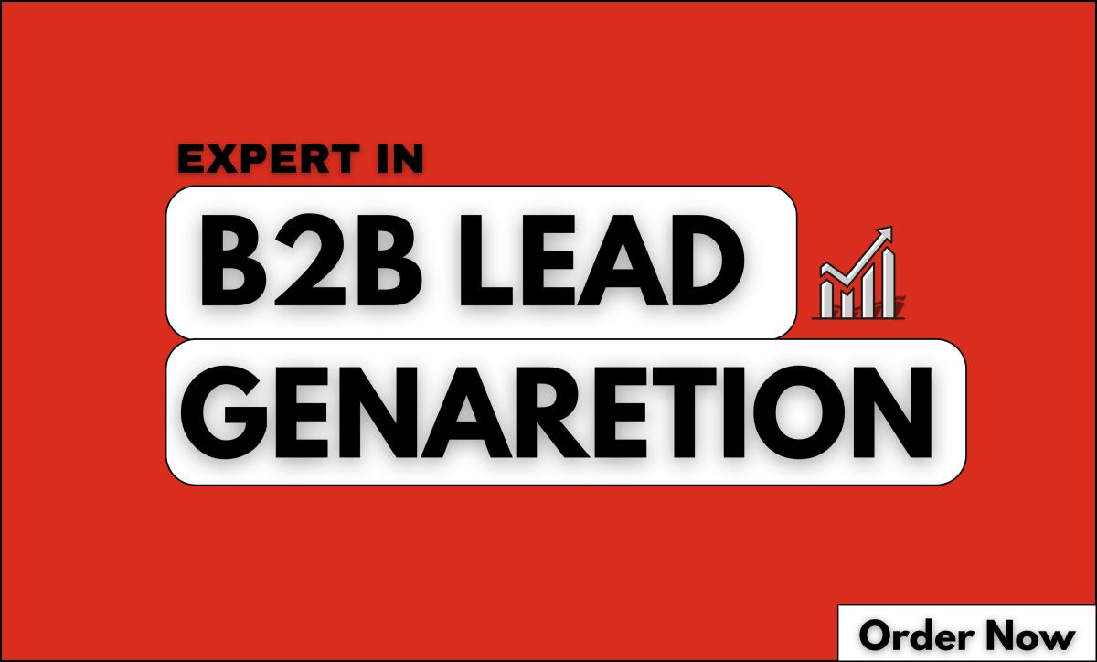 I will do B2B Lead Generation, Prospect List, Niche Targeted Email List by LinkedIn