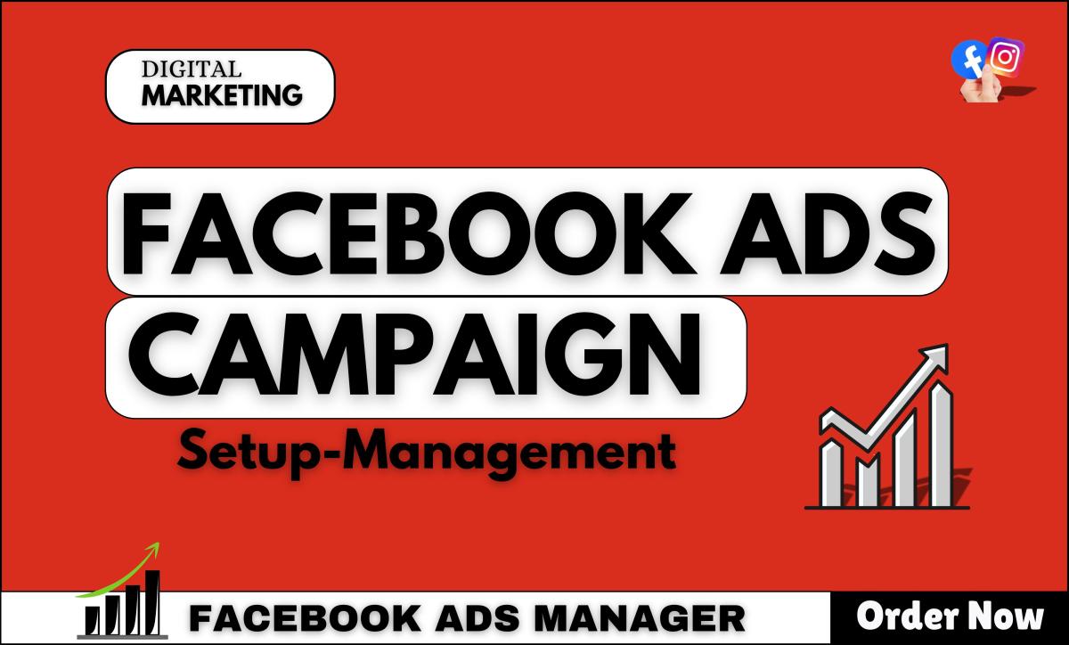 I will setup Facebook and Instagram ads campaign with Meta Ad Manager