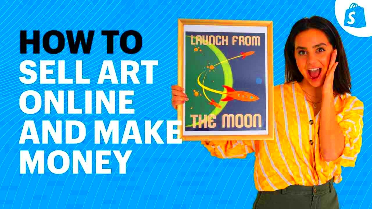 How To SELL ART Online Smart Tips To Making MONEY As An Artist YouTube