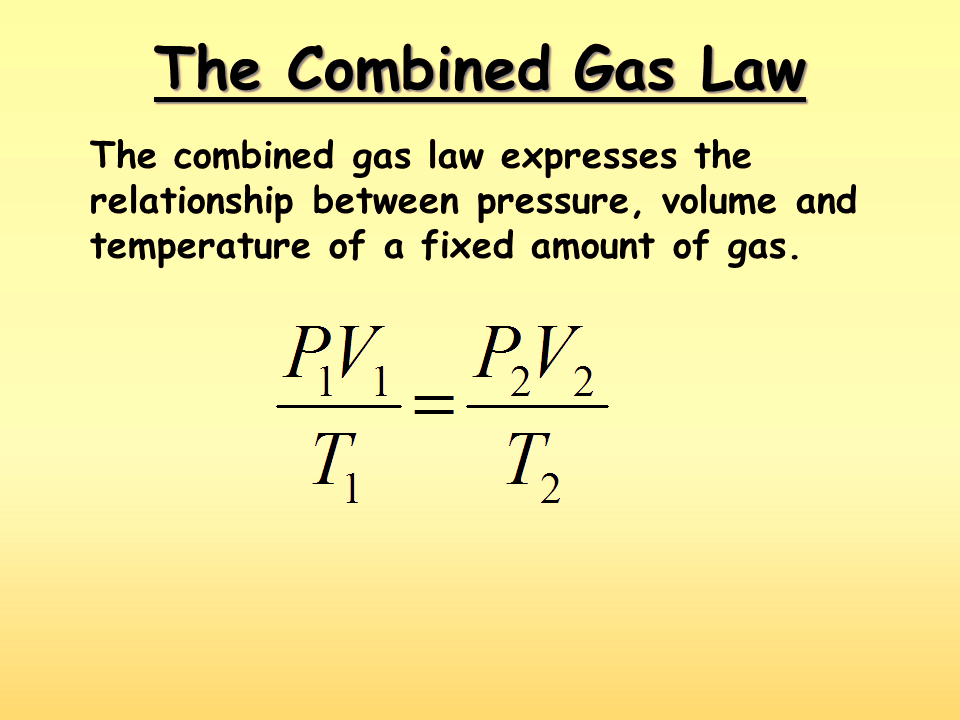 Gas Laws Presentation Chemistry