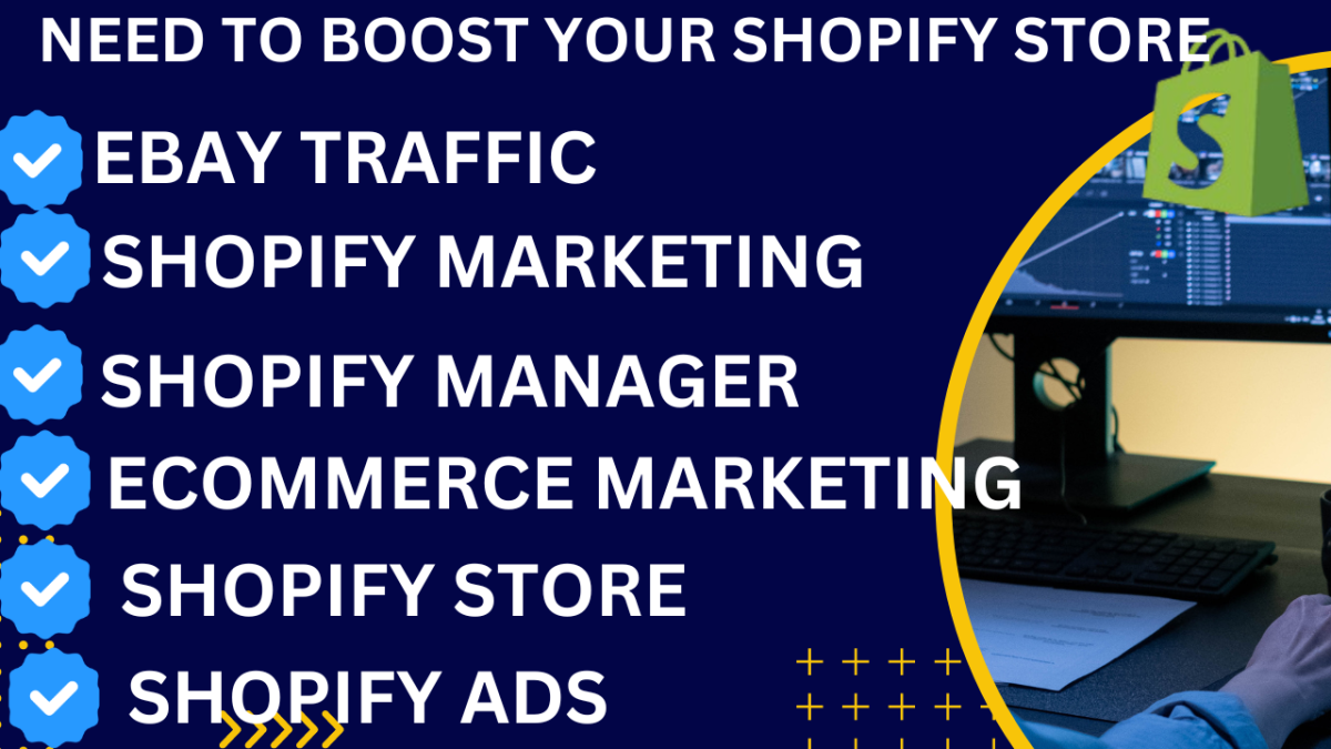 I will promote shopify store product reach boost shopify sales or e commerce