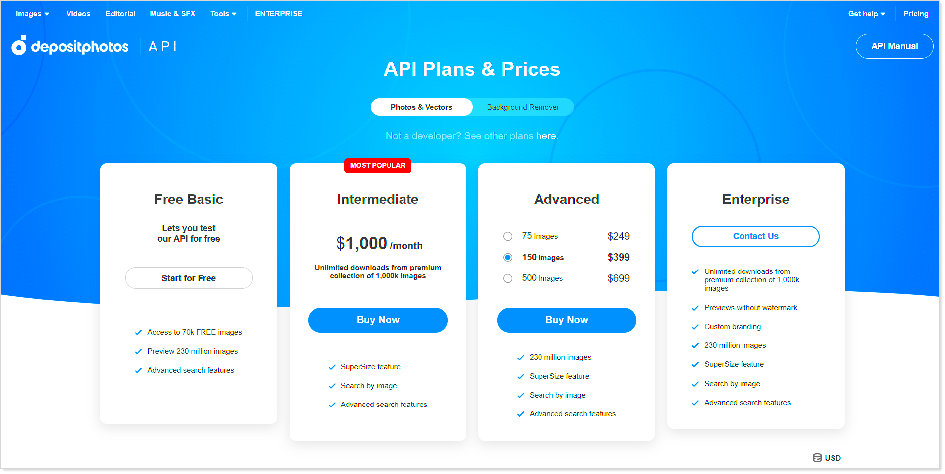 Setup Depositphotos Third Party Integrations