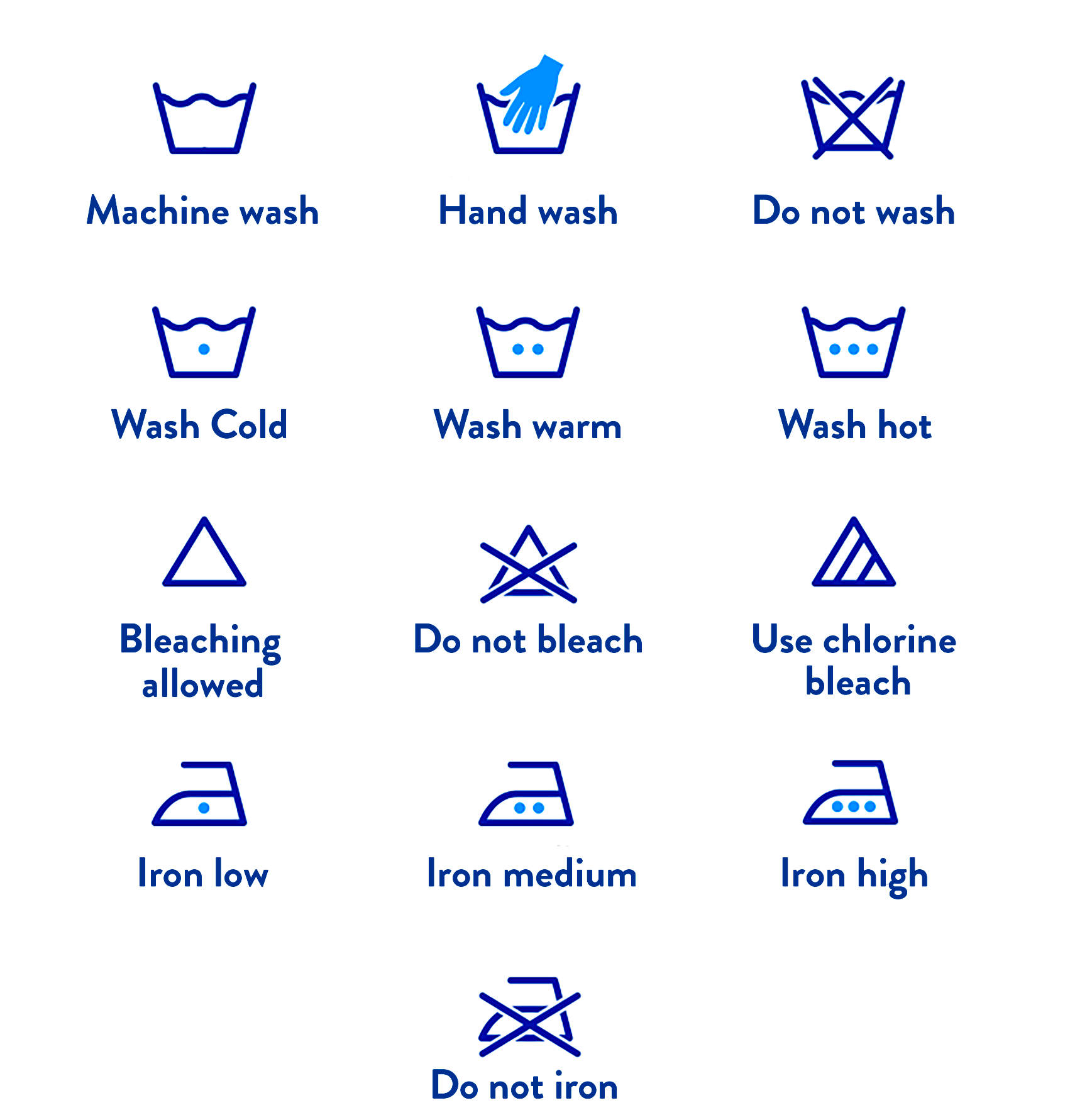 Washing Symbols Meaning On Clothes IMAGESEE