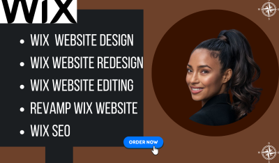 Create Revamp Wix Website, Clone Wix, Wix Code, Wix Velo, Wix On Page SEO