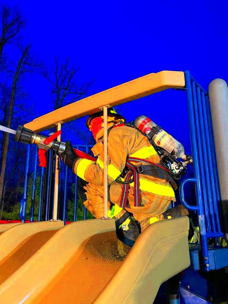 Junior Firefighter Enlists in PA Army National Guard Ludwigs Corner 