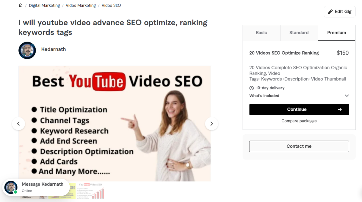 I will YouTube Video Advance SEO Optimize, Ranking Keywords Tags