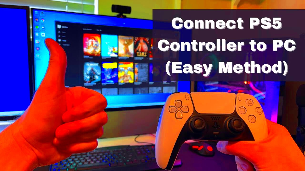 How to Connect PS5 Controller to PC Easy Method YouTube