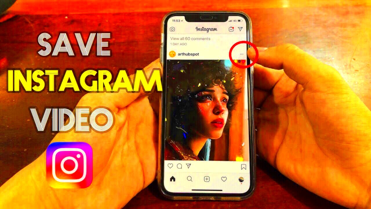 How To Save Videos From Instagram Easy And Quick 2019 YouTube