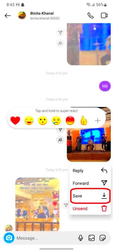 How To Save A Video From Instagram Direct Message TechUnow