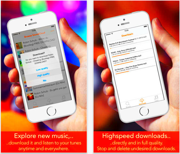 Download music from SoundCloud to your iPhone