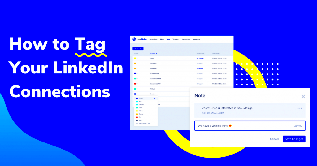 How to Tag Your LinkedIn Connections