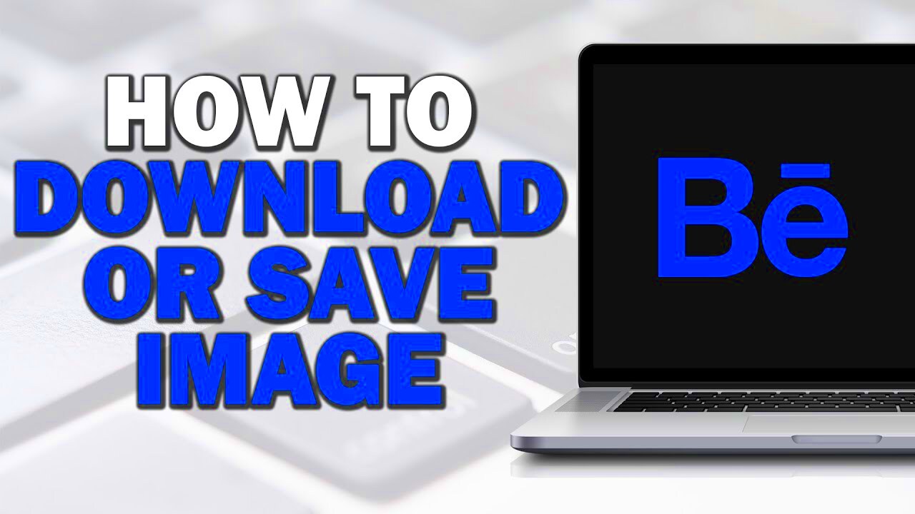 How To Download Or Save Image From Behance Quick Tutorial YouTube