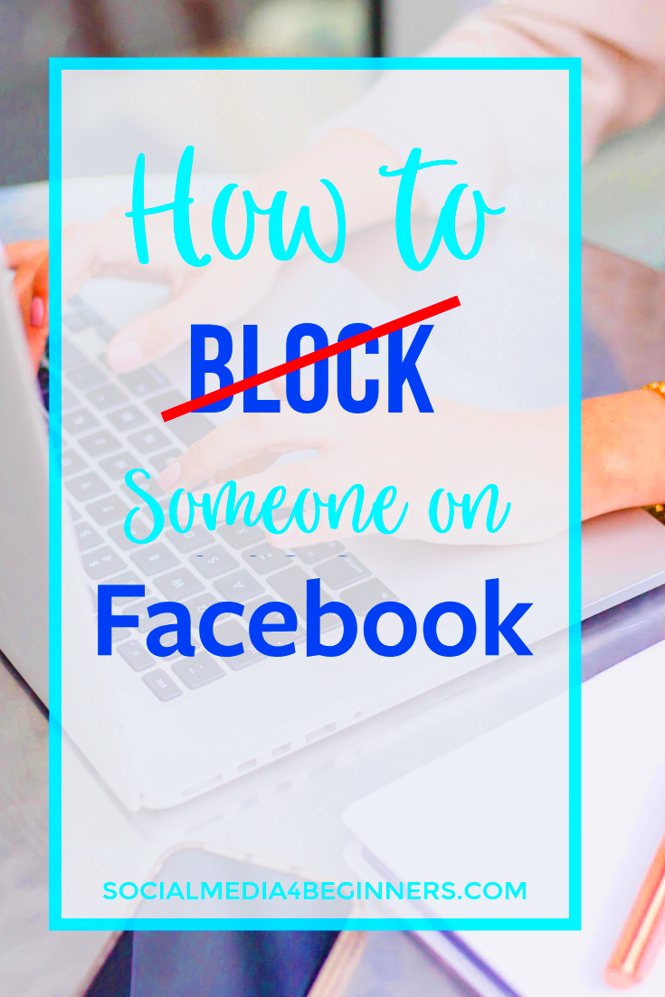 How to Block someone on Facebook Social media tutorial Facebook 