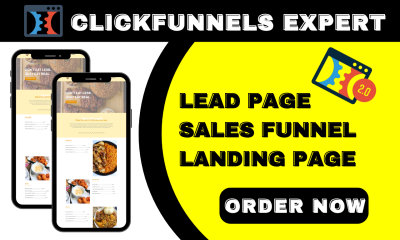 I will clickfunnels expert for clickfunnels salesfunnel clickfunnels landing page ghl