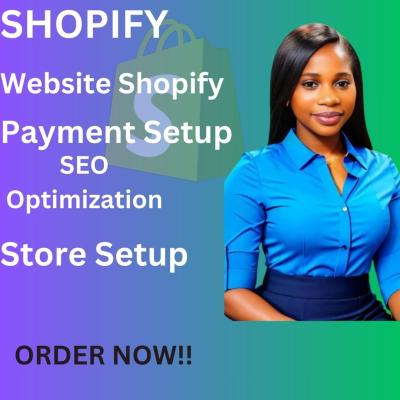 I will do shopify website design shopify store redesign shopify website redesign