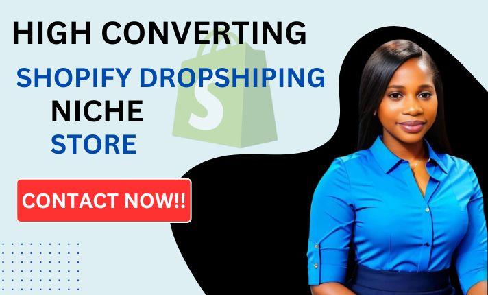 I will design , redesign shopify store, shopify dropshipping