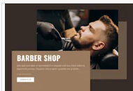 I will design barber, barbershop and hair salon WordPress website