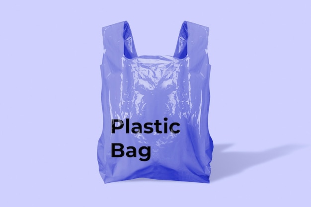 Purple Plastic Grocery Bag Free Stock Photo Download