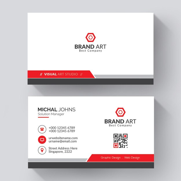 Elegant Business Card Free Download – PSD Templates