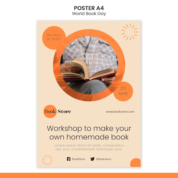 World Book Day Poster Template