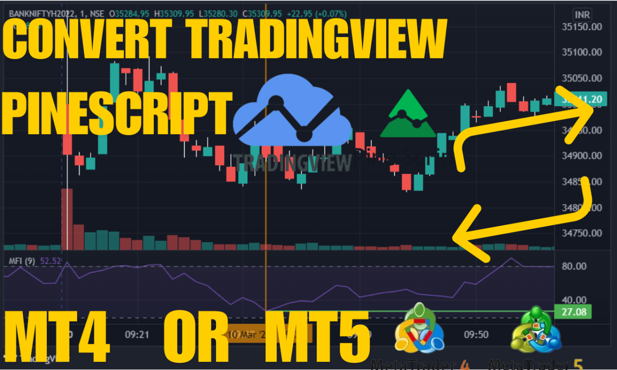 I will convert tradingview pinescript to mt4 or mt5