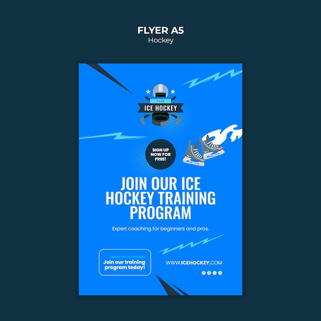 Hockey Template Design