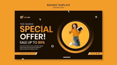 Fashion Sale Banner Template